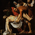 Caravaggio: La deposizione di Cristo
