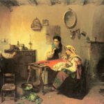 "Roma, 1863 (La Bandiera Nazionale)" di Gerolamo Induno (1825-1890)