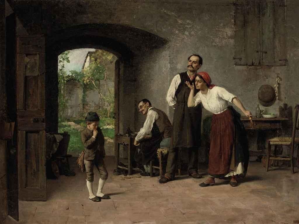 Pietro Saltini - Un buon rimprovero