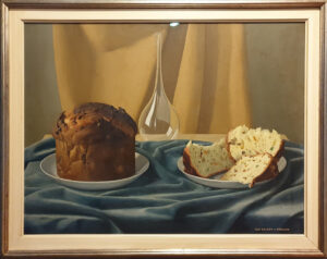 Ugo Celada da Virgilio - Still Life with Panettone