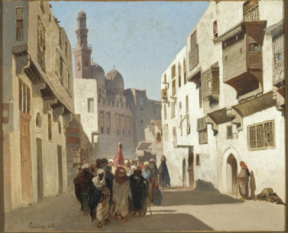 Pasini Alberto (1826-1899): Moschea di Thulum