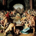Cornelis van Haarlem (1562-1638), Strage degli innocenti (1591), Frans Hals Museum, Haarlem, Paesi Bassi