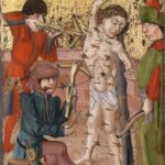 Martirio di San Sebastiano, anonimo del XV° secolo