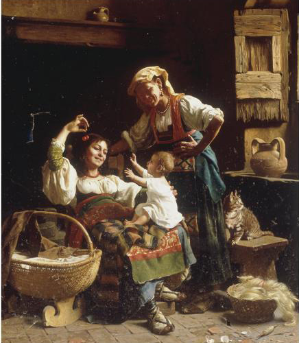 Pietro Saltini - Stuzzicare il bambino