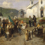 Gerolamo Induno - La partenza dei coscritti del 1866