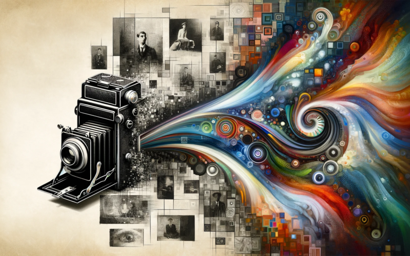 Oltre lo Sguardo Meccanico: L’Evoluzione dell’Arte nell’Era della Fotografia e dell’Intelligenza Artificiale